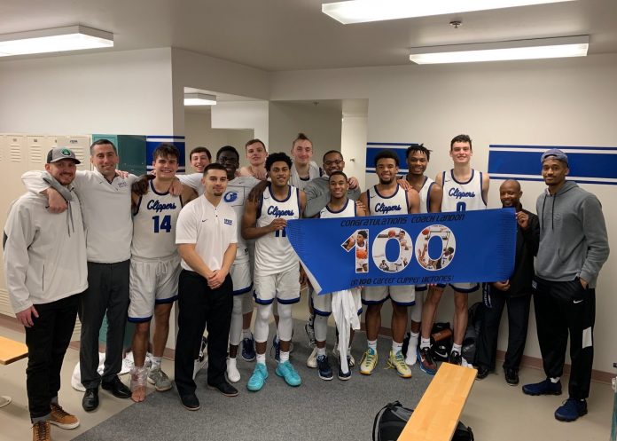 South Puget Sound Community College coach-landon-100-wins South Puget Sound Community College coach-landon-100-wins