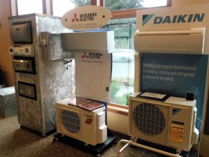 Sunset Air heat pump air conditioning options galore