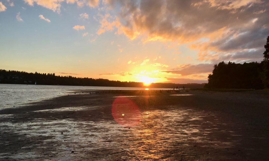 Priest Point Park Sunset