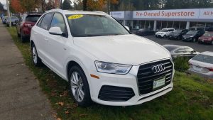 Volkswagen of Olympia white audi