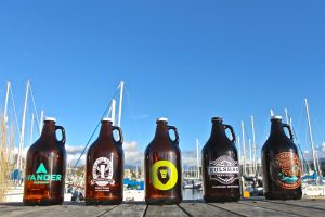 Bellingham Brewery Growlers by the Bay