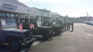 Bruce Titus community hosts WWII squad