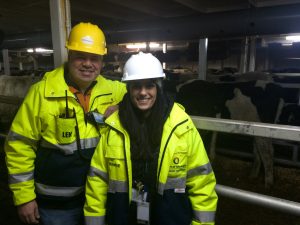 ort of Olympia Cattle Shipment Len Faucher and Jennie Foglia-Jones