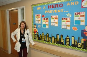 Providence Heidi with bulletin board