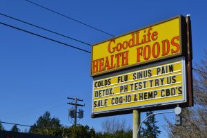 GoodLife outdoor sign