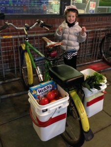 Intercity Transit Bicycle Commuter Challenge Kids Alice Bench Bike Groceries