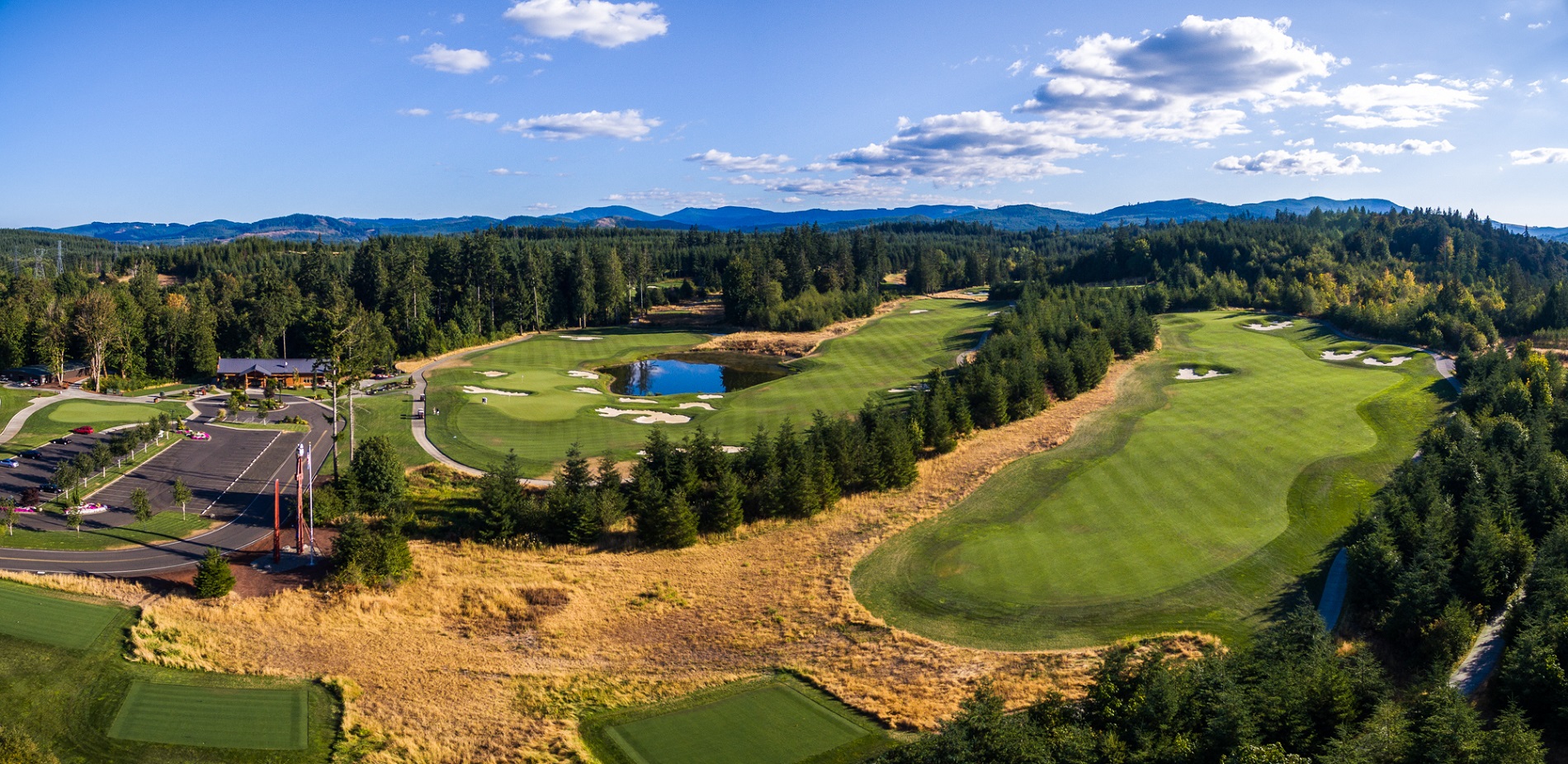 Salish Cliffs, Shelton, Washington Golf course information and reviews.