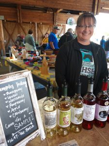 Olympia Farmers Market Wynoochee River Winery Denise