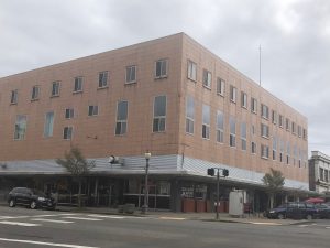 Outside of the former Elks Lodge in Aberdeen