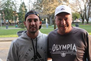 Tyson McGuffin (left) stands with Craig Stephens