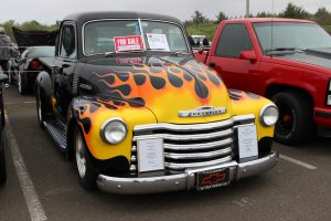 Quinault Beach Resort Casino high rollin hot rods truck with flames