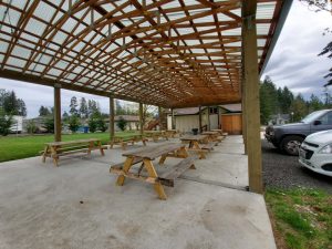 Stone Creek Wood Fired Pizza Event Center Pizza Truck Picnic Tables