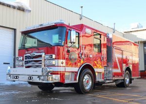 Child Care Action Council Swim into Summer Fire Engine