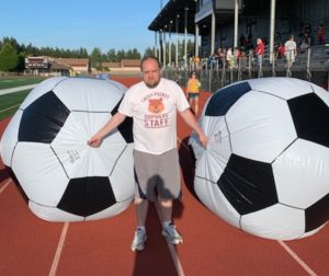 Lacey Pocket Gophers soccer balls