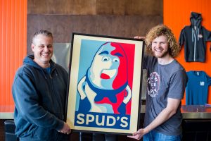 Matchless Brewing Spuds Produce Market Spudman IPA-New Can Design