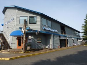 The Rants Group Boardwalk Front Exterior in downtown Olympia