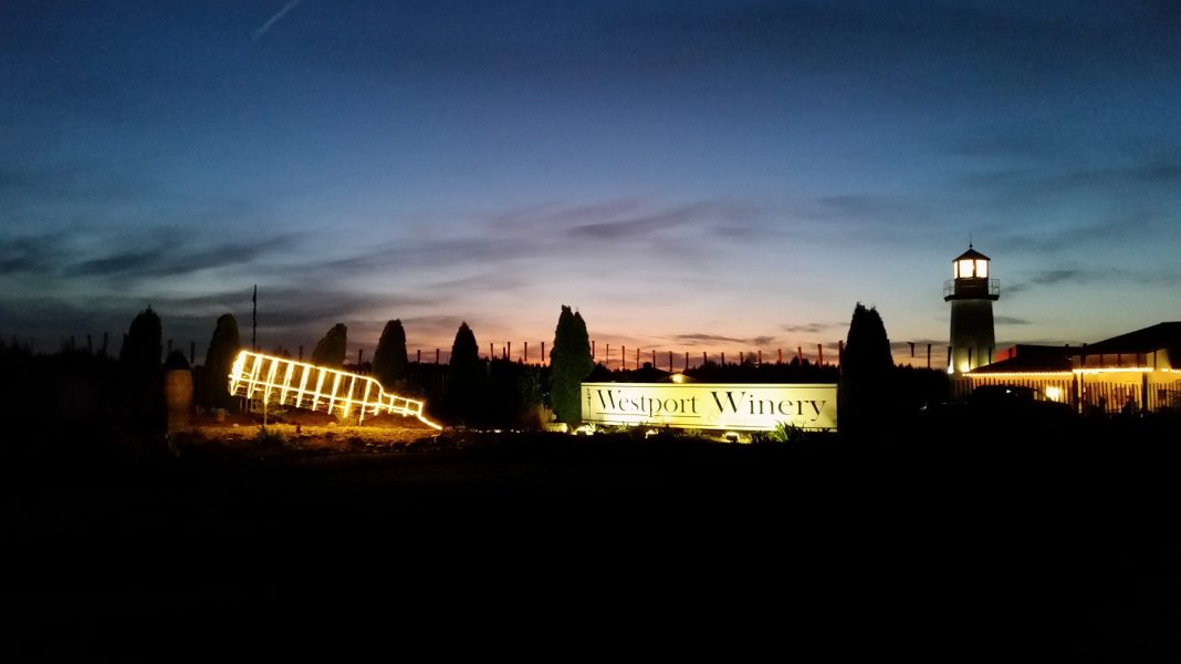 Westport Winery night