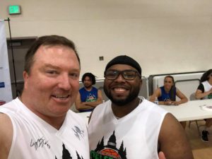 arsenal promotions Celebrity basketball steadman