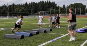 Campus to Community Youth football camp 2019 2