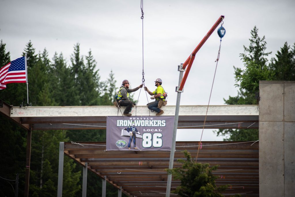 Mason Clinic Topping Out Ceremony Mason General Hospital 4