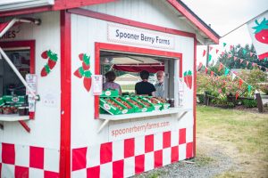 Spooner Berry Farms Spuds Produce Market Strawberry Stand