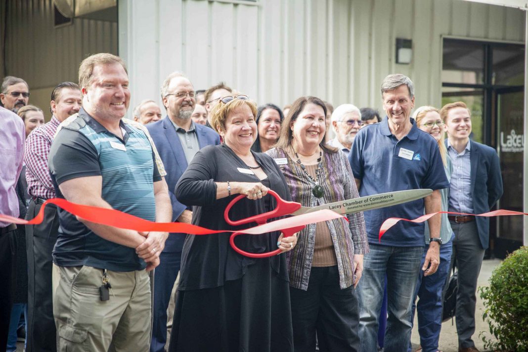 Lacey MakerSpace Ribbon Cutting Ceremony EDC City of Lacey St Martins