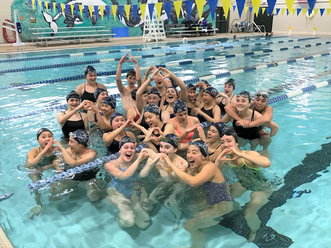 SS YMCA and Olympia High School Swim Team