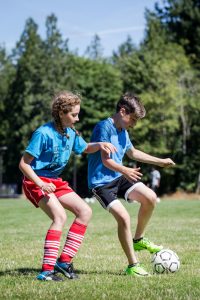 The Evergreen State College 2017 camp speedy soccer