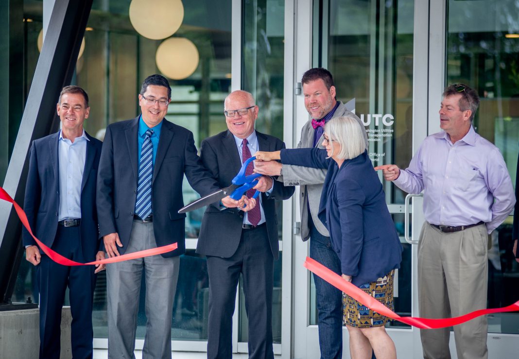 The Hub at Lacey Utilities and Transportation Building Ribbon Cutting