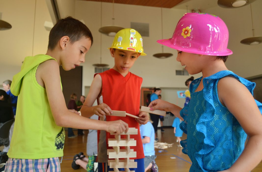 Child Care Action Council Build Off Early Learning Fun Fair Cooperation and Social Skills