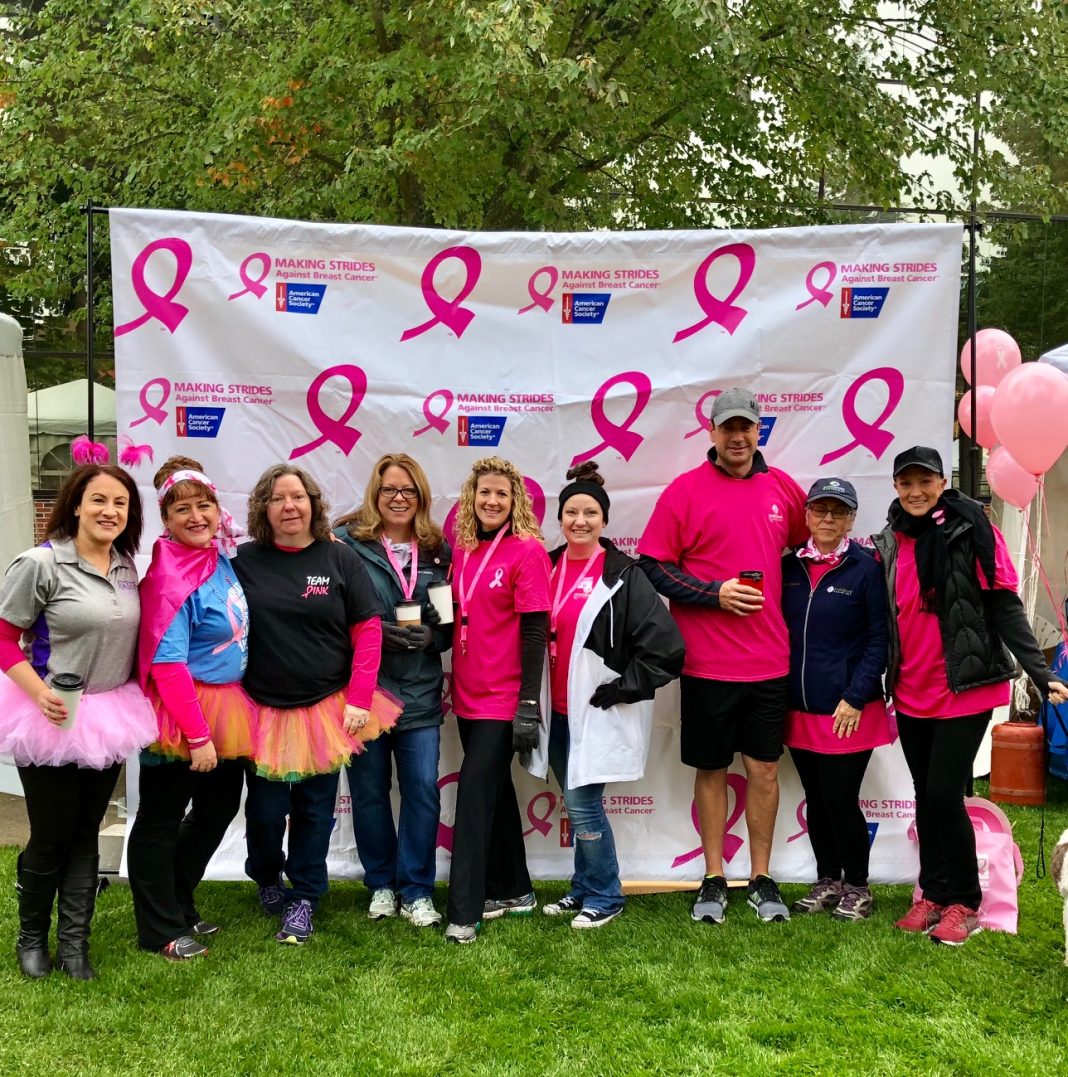 Making Strides of Thurston County Breast Cancer walk 2