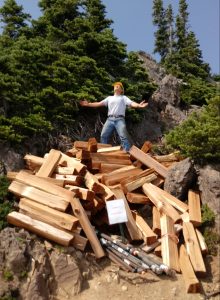 Mt Rose Trail Crew Hikers Hauled Supplies