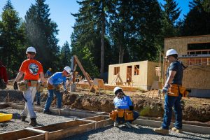 Olympia Federal Savings OlyFed Partnership with Habitat for Humanity Building More Homes