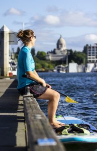 Port Plaza Olympia Washington Paddleboarding