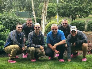 Boggs Inspection Services Breast Cancer Awareness Guys in Pink 1