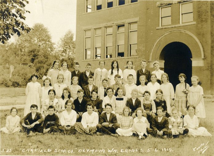 Garfield Elementary Olympia 1919 Garfield Elementary Olympia 1919