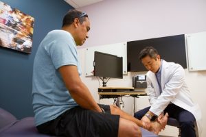 Kaiser Permanente ankle exam a