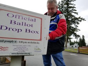 Thurston County Civic engagement drop box