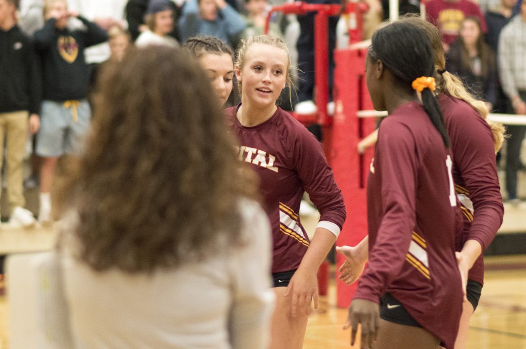 Capital High School state volleyball 2019