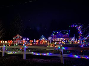 Christmas Lights in Olympia Candy Cane lane 2019 b