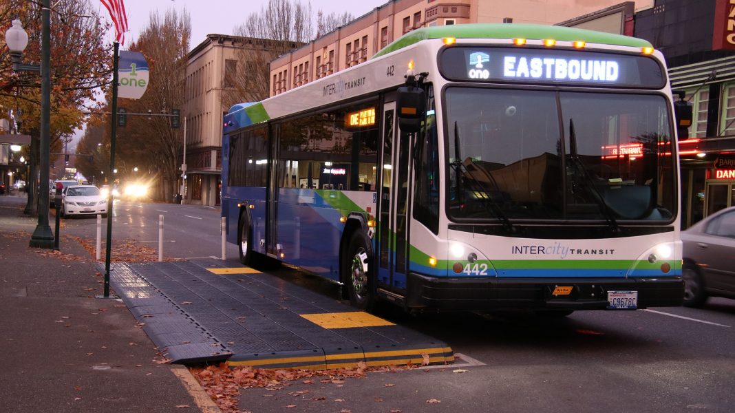 Intercity Transit route the One downtown Olympia