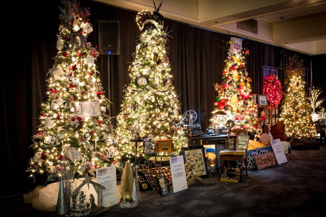 Providence-St-Peter-Foundation-Christmas-in-the-Forest-Fundraiser-Decorated-Trees