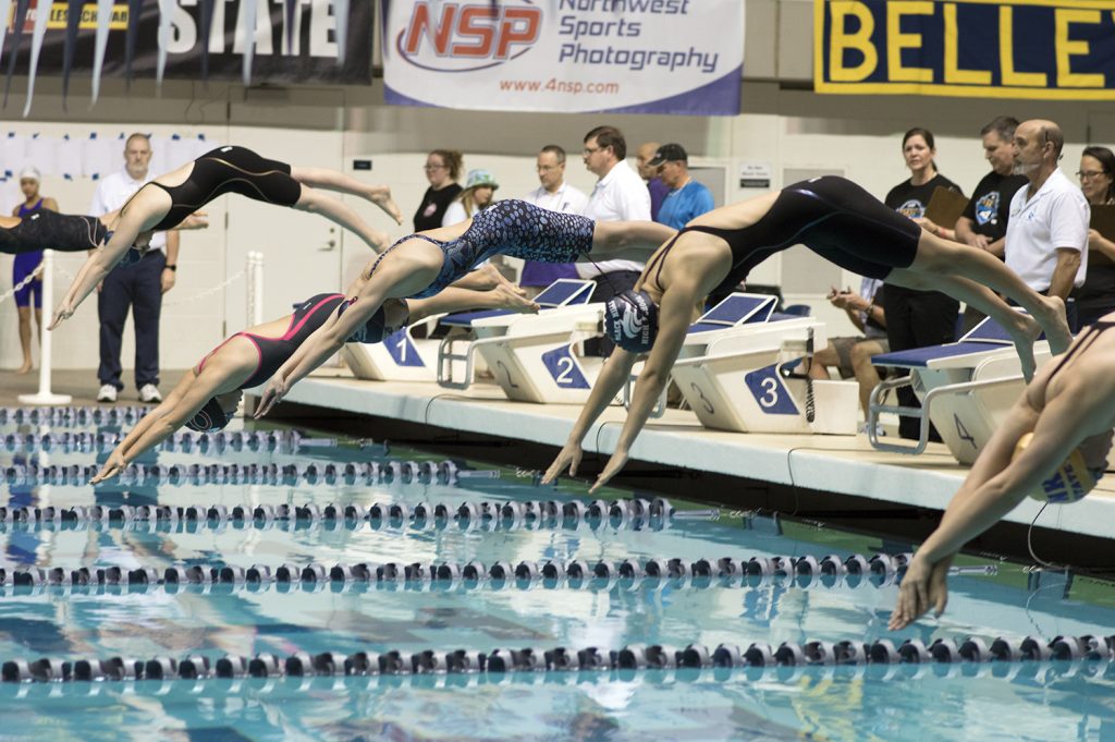 Thurston girls state swimming 2019