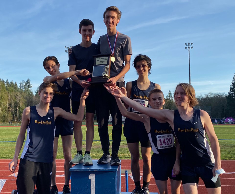 pope john paul 2 cross country state boys