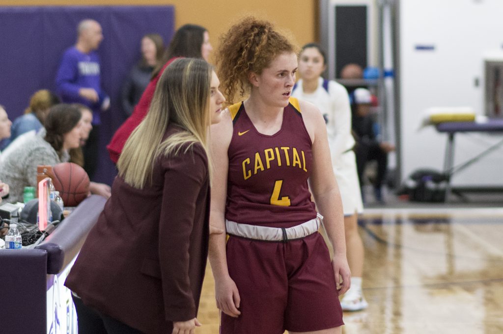 Capital girls basketball team