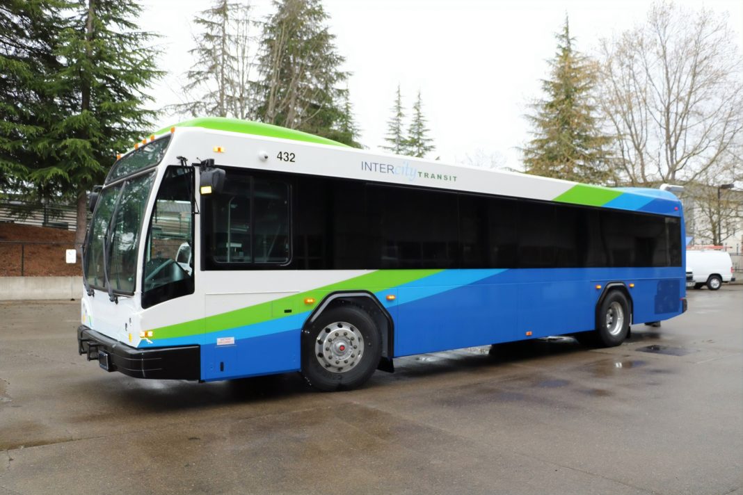 Intercity Transit Route 65 new buses