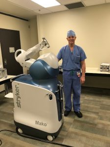 Olympia Orthopaedic Associates Dr Stephen Snow and Mako robot 5435