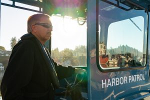 Port of Olympia Harbor Director Bruce Marshall retirement harbor patrol