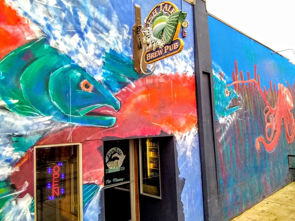 Fish Brewing and Fishtale Brew Pub New Owners, Tale Ales, Leavenworth Biers and Spire Mountain Cider Mural