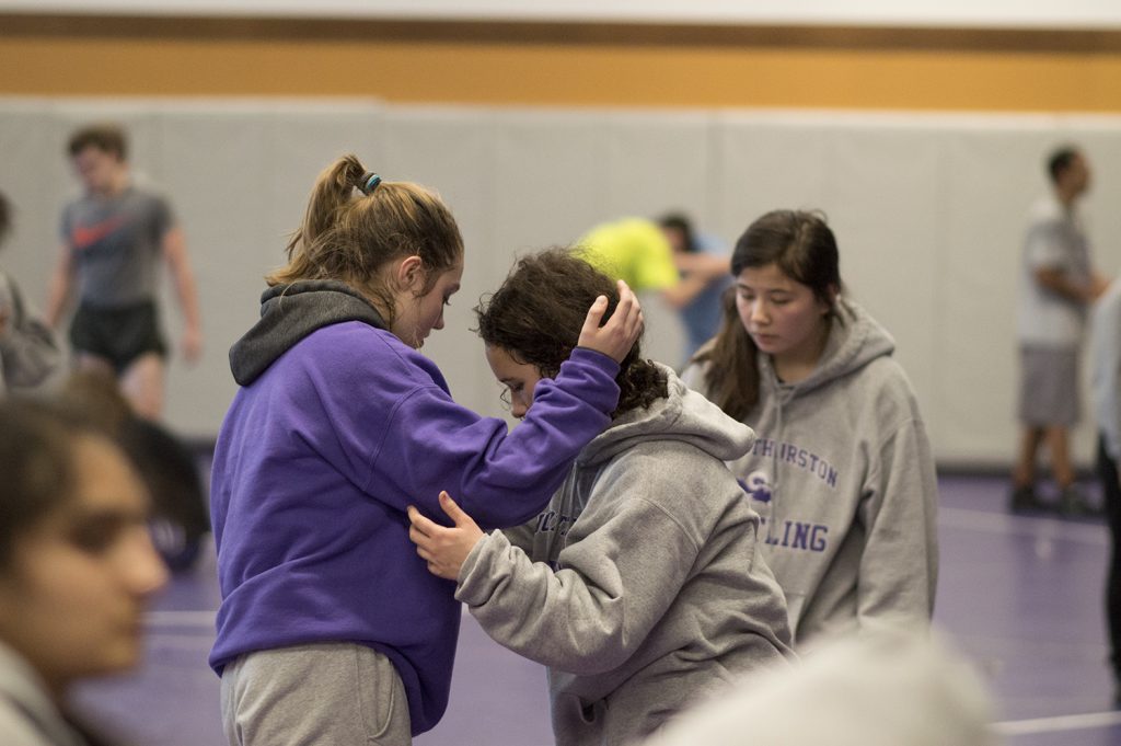 North Thurston girls wrestling